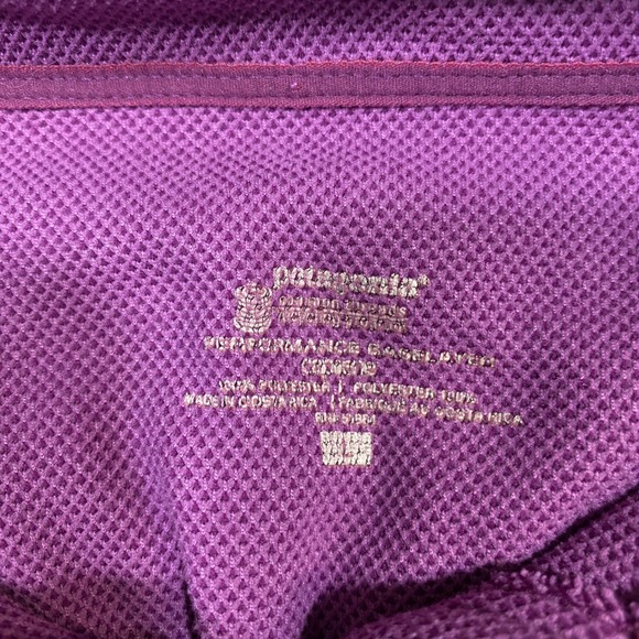 Patagonia Active 1/4 Zip Pullover High Performance Layering Top Purple Womens L - Picture 2 of 10